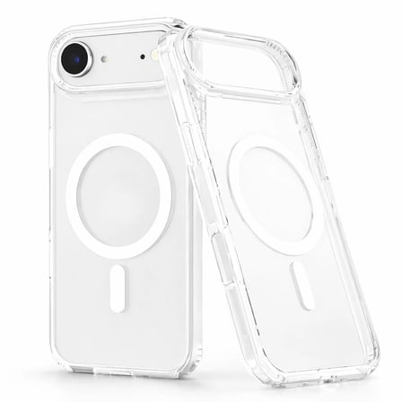 iPhone 17 Air İle Uyumlu YUMUŞAK Magsafe Kablosuz Şarj Destekli Şeffaf Kılıf Kamera İçin Yükseltilmiş Çerçeve