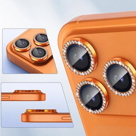 iPhone 17 Pro / 17 Pro Max Uyumlu ( Taşlı - Taşsız ) Kamera Lens Koruyucu