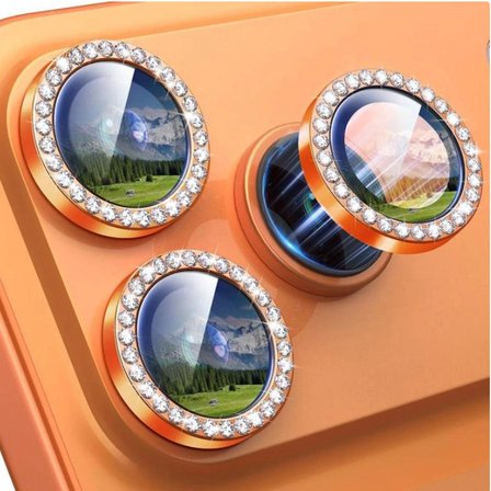 iPhone 17 Pro / 17 Pro Max Uyumlu ( Taşlı - Taşsız ) Kamera Lens Koruyucu