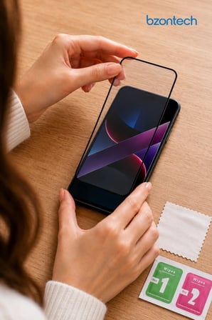Poco X7 Pro Uyumlu Anti Statik Ekran Koruyucu Toz Tutmayan Kırılmaz Cam