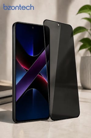 Poco X7 Pro Uyumlu Hayalet Ekran Koruyucu Gizli Privacy