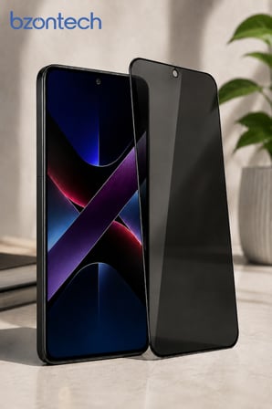 Poco X7 Pro Uyumlu Hayalet Ekran Koruyucu Gizli Privacy