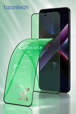 Poco X7 Pro Uyumlu Ekran Koruyucu 9D Seramik Nano Tam Kaplayan Kavisli
