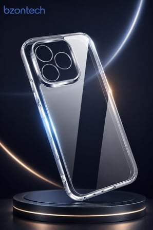 Honor 600 Lite Uyumlu Kılıf Şeffaf Kamera Korumalı 3D
