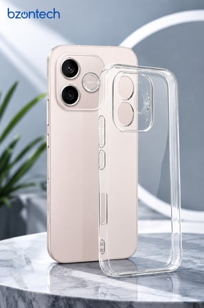 Honor 600 Lite Uyumlu Kılıf Şeffaf Kamera Korumalı 3D