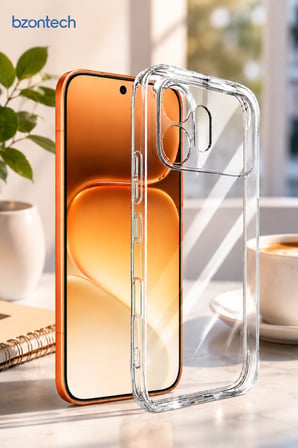 Honor 600 Uyumlu Kılıf Şeffaf Kamera Korumalı 3D