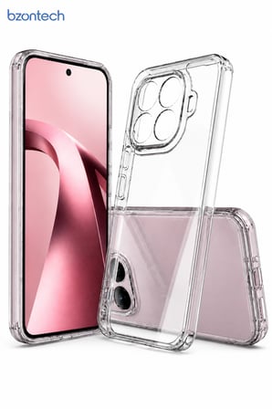 Xiaomi 17T Uyumlu Kılıf Şeffaf Kamera Korumalı 3D