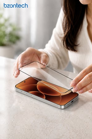 Xiaomi 17 Pro Uyumlu Anti Statik Ekran Koruyucu Toz Tutmayan Kırılmaz Cam