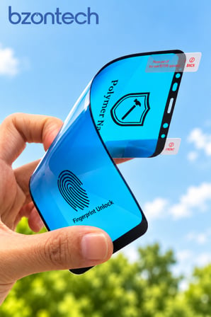 Redmi Note 15 Pro 4G Uyumlu Polymer Nano Ekran Koruyucu Tam Kaplayan