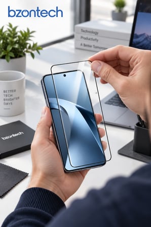 Xiaomi 17T Uyumlu Anti Statik Ekran Koruyucu Toz Tutmayan Kırılmaz Cam