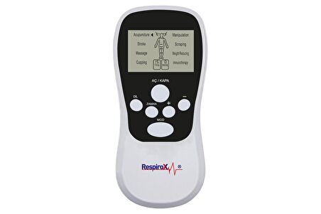 Respirox Pilli LCD Ekranlı 2 Kanallı Mini Tens Cihazı RTC-01