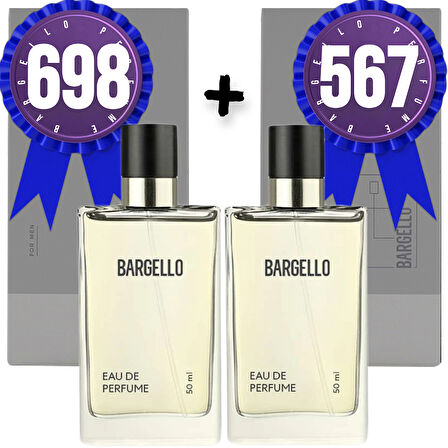 Bargello 698 Fresh Erkek Parfüm + 567 Fresh Erkek Parfüm 50 ML EDP