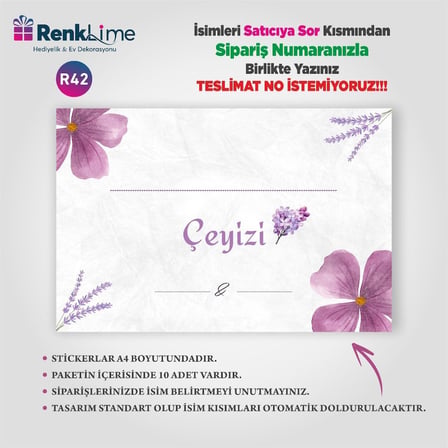 Çeyiz Etiketi