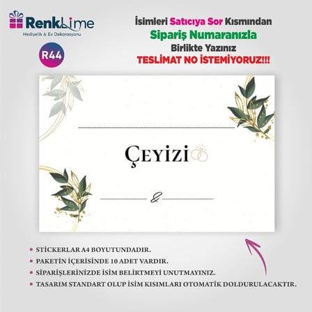 Çeyiz Etiketi