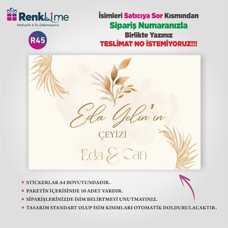 Çeyiz Etiketi