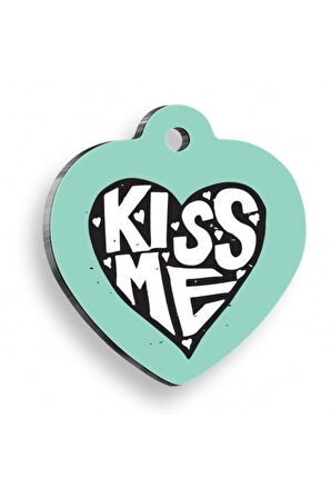 Kiss Me Kalp Kedi ve Köpek Künyesi
