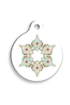Motif 10 Kedi ve Köpek Künyesi Small: 2,5 cm.