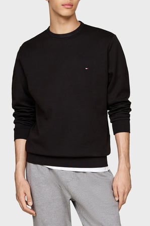 Tommy Hilfiger Erkek Klasik Logo Basic Sweatshirt