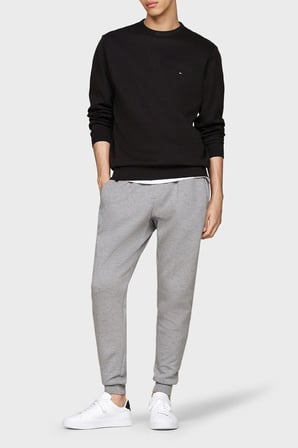 Tommy Hilfiger Erkek Klasik Logo Basic Sweatshirt