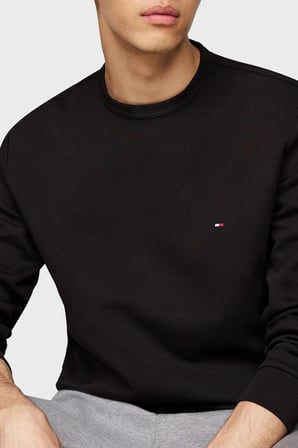 Tommy Hilfiger Erkek Klasik Logo Basic Sweatshirt