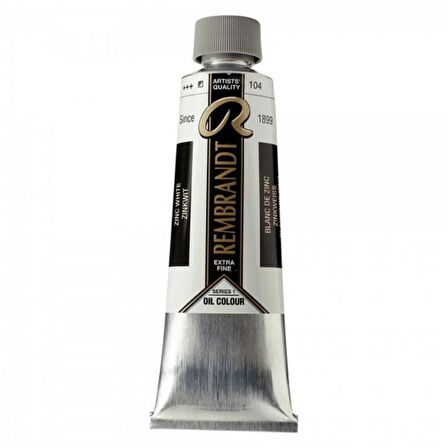 Talens Rembrandt Yağlı Boya 150ml Zinc White 104 (Safflower) S.1