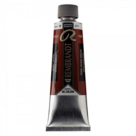 Talens Rembrandt Yağlı Boya 150ml Burnt Sienna 411 S.1