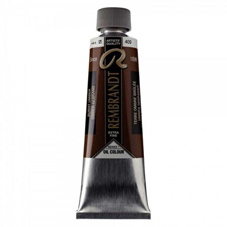 Talens Rembrandt Yağlı Boya 150ml Burnt Umber 409 S.1