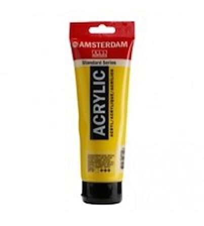 AMSTERDAM STANDART AKRİLİK 120 ML. TRANSP. YLW. MD.