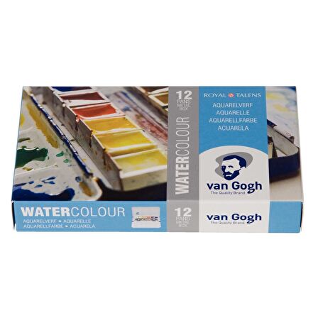 Van Gogh SULUBOYA TABLET SET 12'Lİ (METAL KUTU) 