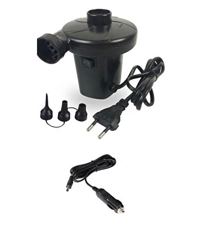 Yatak Şişirme Havuz Şişirme Boşaltma Hava Pompası