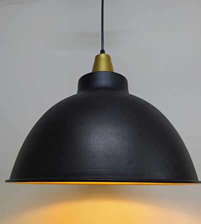 Metal Siyah Rustik Retro Dekoratif Kafe Mutfak Sarkıt Avize