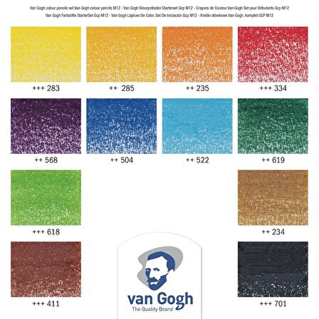 Van Gogh COLOUR PENCİL Renkli Kalem Başlangıç 12`Lİ SET