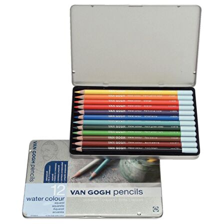 Van Gogh WATERCOLOUR PENCİL SuluboyaKalemi Başlangıç 12`Lİ SET