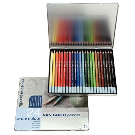 Van Gogh WATERCOLOUR PENCİL Suluboya Kalem Temel 24`LÜ SET