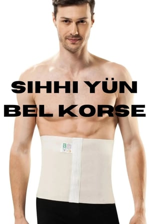 Sıhhi Yün Bel Korsesi Korsesi Sıcak Tutan Yün Korse