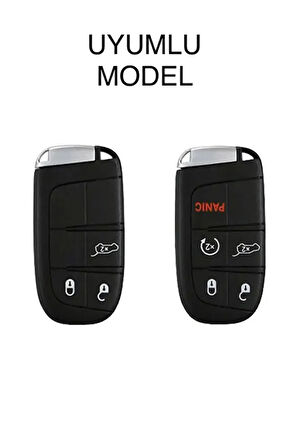 Fiat 500 X 5001  Egea Cross Uyumlu Deri Anahtar Kılıf Ve Örgü Anahtarlık 2.Resime Bakınız