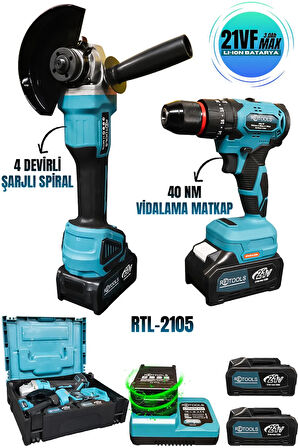 RETOOLS 2 Lİ SET ( SPİRAL + VİDALAMA )