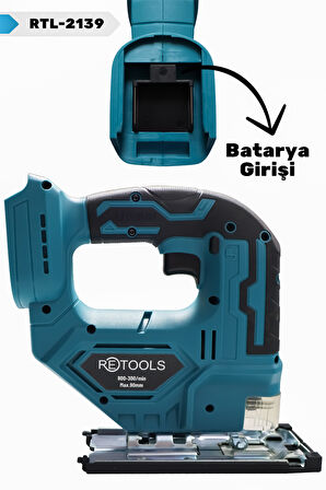 RETOOLS ŞARJLI DEKUPAJ KAFA MAVİ
