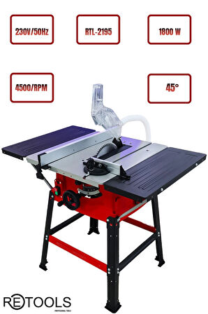 RETOOLS TEZGAH TİPİ DAİRE TESTERE MAKİNESİ