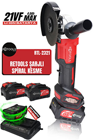 RETOOLS KIRMIZI KABARTMALI SPİRAL