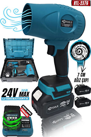 RETOOLS AKÜLÜ HAVA ÜFLEME MAKİNASI (KALIN 5 PİLLİ MAVİ)