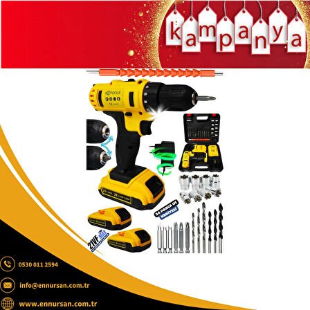 RETOOLS DARBELİ TAKIMLI VİDALAMA ( SARI )