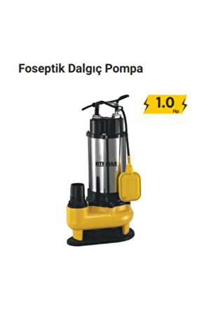 Rtr Max Rtm841 Foseptik Atık Su Dalgıç Pompa 0.75 Kw 1.0 Hp Waat