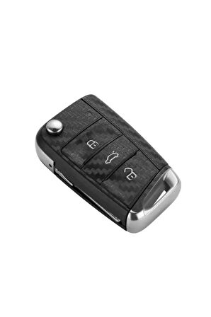 Seat Leon Ibiza Arona Ateca Uyumlu Fiber Karbon Anahtar Etiketi Anahtarınıza Şık Bi Görünüm Sağlar