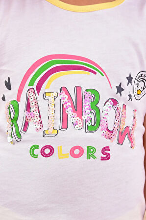 T-shirt ve Tayt 2'li Takım Kız