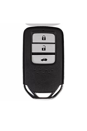 Honda Civic Fc5 Crv Hrv Sustasız Anahtarsız Çaliştırma Modeli Silikon Anahtar Koruma Kılıf Siyah