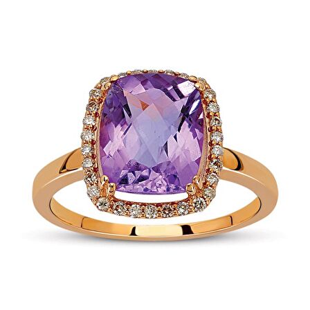 2.47 Ct Pırlanta Renkli Taşlı Yüzük RTY6