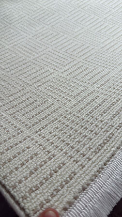 Atlas Halı Veranda RU09A Kahve Bej Silinebilir Yumuşak Leke Tutmaz Antialerjik Bukle Halı