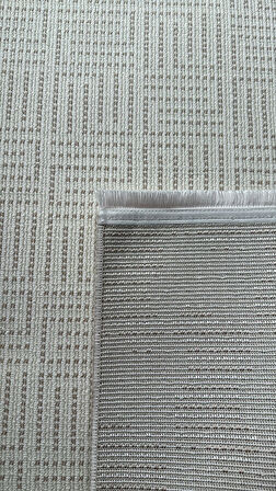 Atlas Halı Veranda RU09A Kahve Bej Silinebilir Yumuşak Leke Tutmaz Antialerjik Bukle Halı