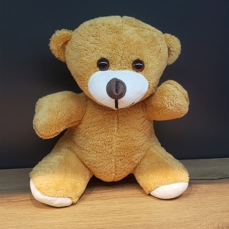 Özel Üretim Sürpriz Hediye Ayisi Yumuşak Dost Kahverengi Peluş Oyuncak Ayıcık 25 cm